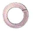 Picture of Zinc plated steel split lock washer 3/8" (100/ Pkg)